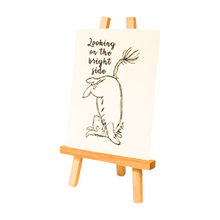 Load image into Gallery viewer, Eeyore embroidery looking on the bright side