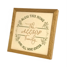 Load image into Gallery viewer, Bless This House Artwork right view