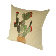 Load image into Gallery viewer, Cactus Cushion Nopal right view