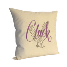 Load image into Gallery viewer, Cluck Cushion left view