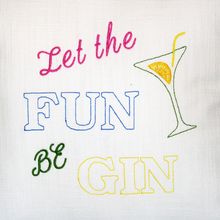 Load image into Gallery viewer, * LET THE FUN BEGIN CUSHION COVER *