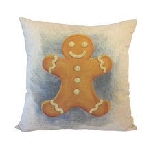 Load image into Gallery viewer, Gingerbread Man Cushion