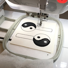 Load image into Gallery viewer, Yinyang keyfob in progress