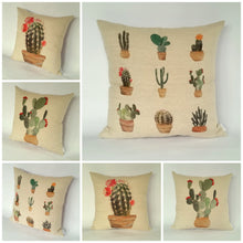 Load image into Gallery viewer, Cactus Cushion collage