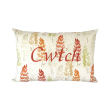 Load image into Gallery viewer, Cwtch Cushion Autumn Lupins