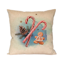 Load image into Gallery viewer, Candy Cane cushion
