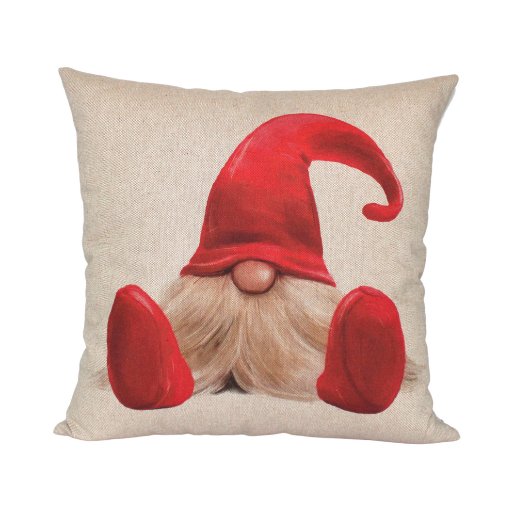 Christmas Gonk cushion red outfit
