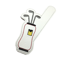 Load image into Gallery viewer, Golf bag keyfob cut out ready for adding hardware
