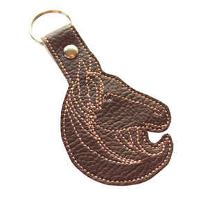 Horse head keyfob