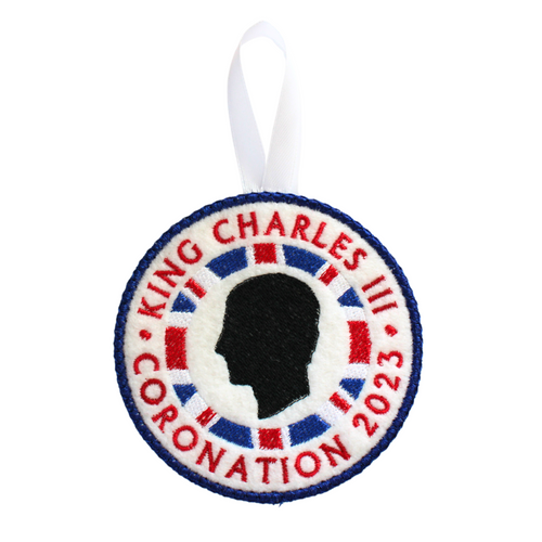 King Charles Coronation Keepsake Hanger
