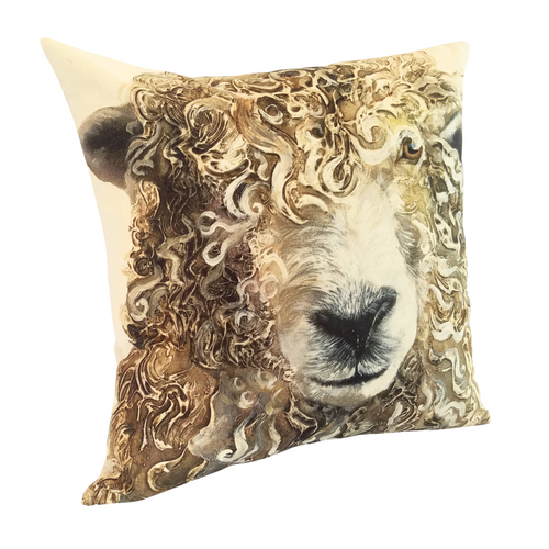 Longwool Ram cushion