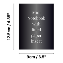 Load image into Gallery viewer, PLAIN FAUX LEATHER MINI NOTEBOOKS
