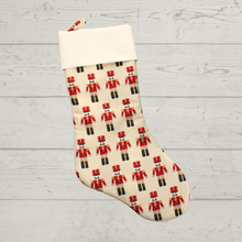 Load image into Gallery viewer, Nutcracker Christmas Stocking
