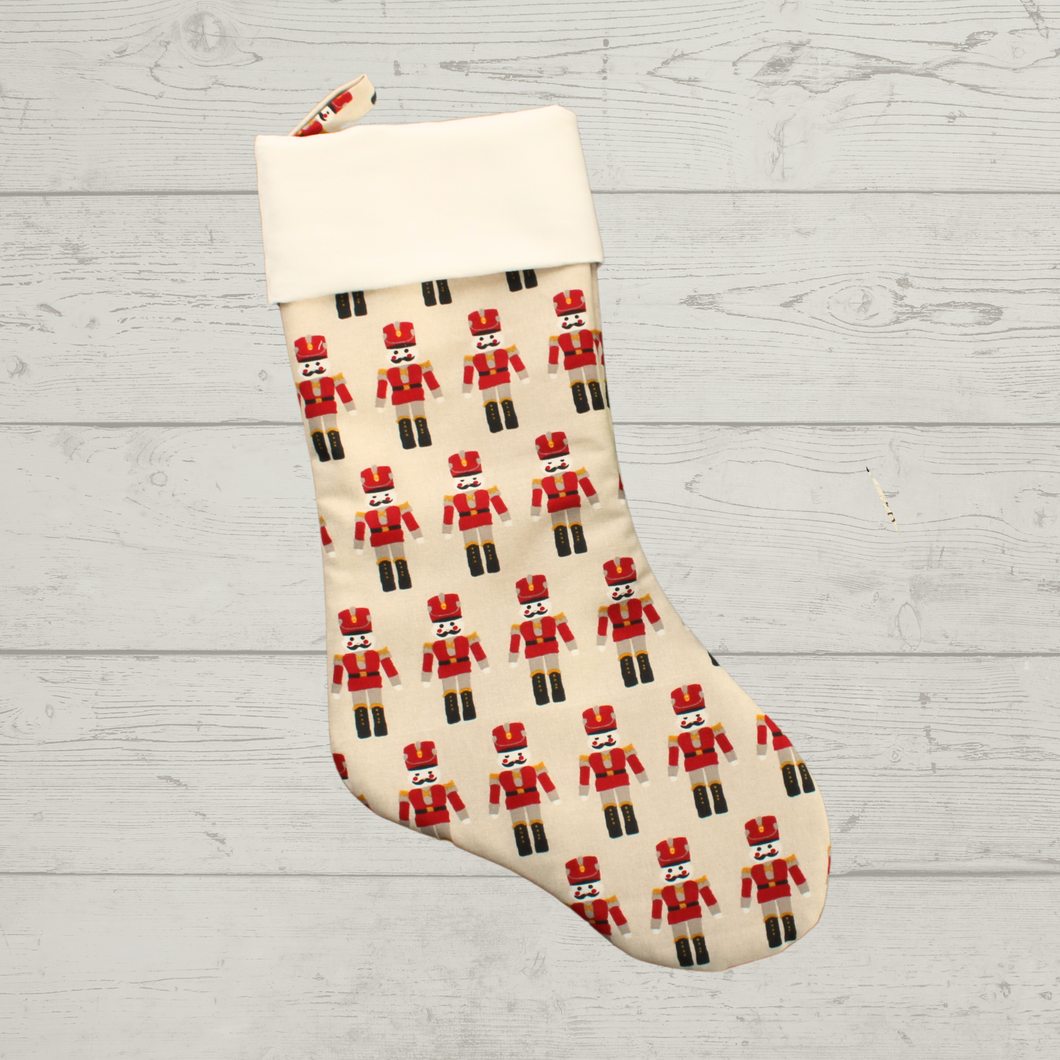 Nutcracker Christmas Stocking