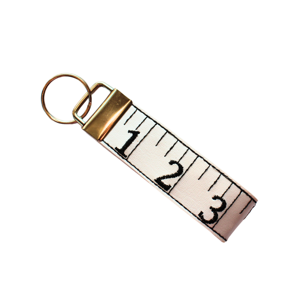 Tape measure keyfob