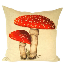 Load image into Gallery viewer, Toadstool cushion
