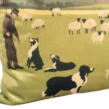 Load image into Gallery viewer, Welsh Hillside sheep farmer with collie dog
