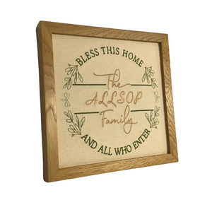 Bless This House Artwork left view