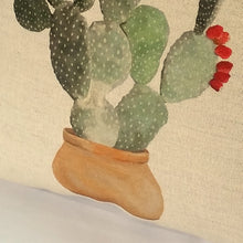 Load image into Gallery viewer, Cactus Cushion Nopal lower close up
