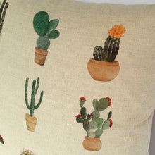Load image into Gallery viewer, MULTI CACTUS CUSHION COVER
