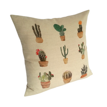 Load image into Gallery viewer, Cactus Cushion Multi left view
