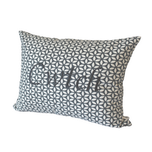 Load image into Gallery viewer, Cwtch Scandi Navy Cushion right view
