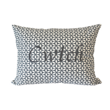 Load image into Gallery viewer, Cwtch Scandi Navy Cushion
