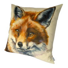 Load image into Gallery viewer, Fox Cushion right side view
