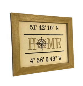 WOODEN 10" X 8" FRAME