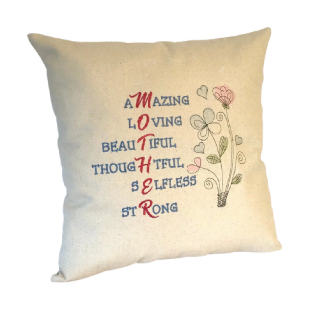 Mother Meaning cushion left view