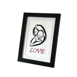 Mothers Love Embroidery right view