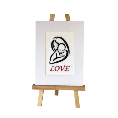Mothers Love Embroidery without frame