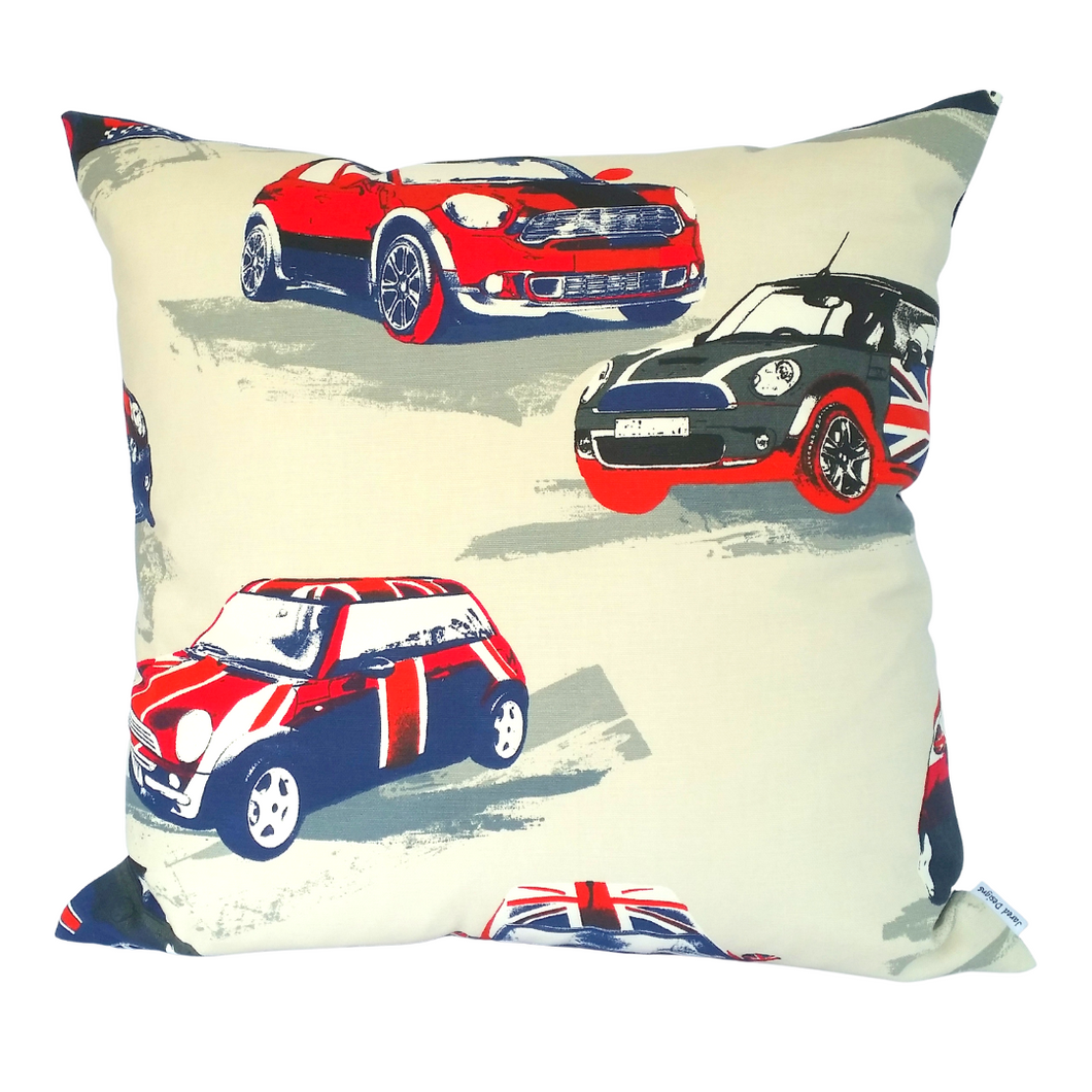 Motor Rally Mini cushion