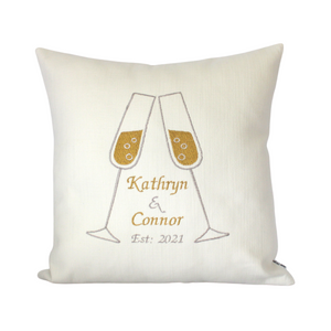 Wedding Champagne Cushion