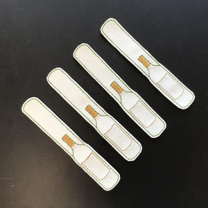 Wine Bottle key fob cutouts