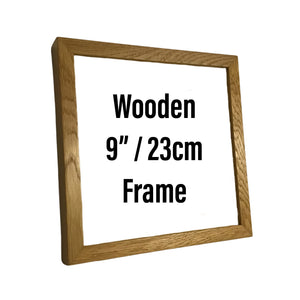 Wooden 9 inch / 23 cm Frame