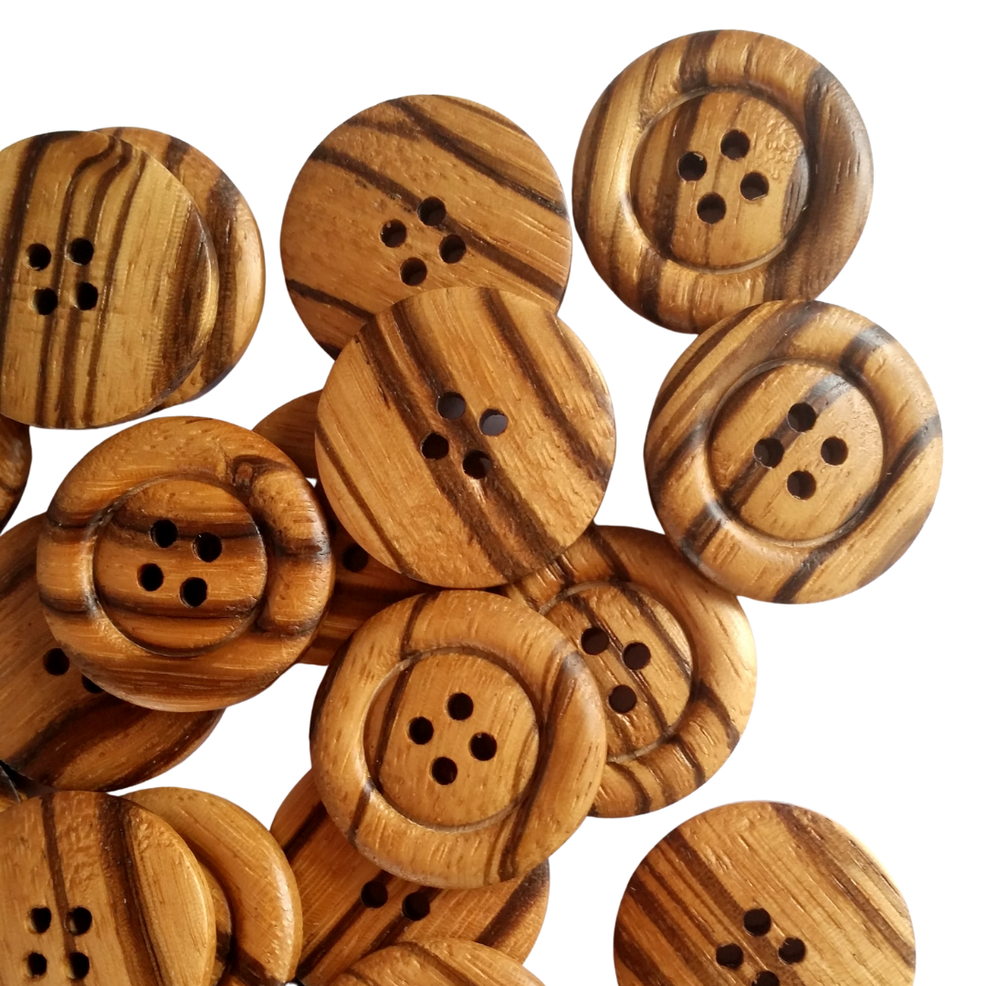 Buttons UK, Wooden Buttons, Button Crafts