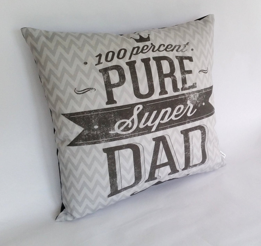 Super Dad Cushion left view