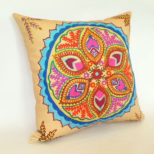 Indian Raj Sun Cushion left view