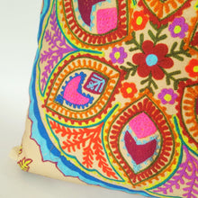 Load image into Gallery viewer, Indian Raj Sun Cushion close up
