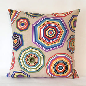 Retro Nonagon Cushion