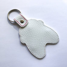 Load image into Gallery viewer, Ballet shoes key fob reverse
