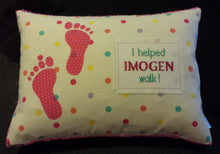 Load image into Gallery viewer, Footprints Cushion
