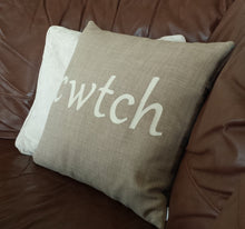 Load image into Gallery viewer, Cwtch Applique Cushion
