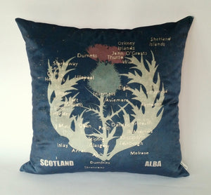 Thistle cushion