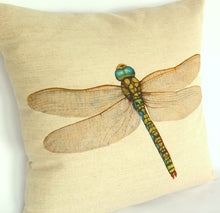 Load image into Gallery viewer, Dragonfly Cushion left view
