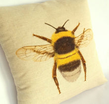 Load image into Gallery viewer, Bumblebee Cushion left view
