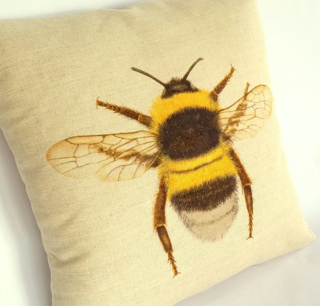 Bumblebee Cushion left view