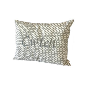 Cwtch Cushion Grey Daisy right view