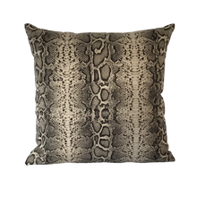 Load image into Gallery viewer, Snakeskin (Faux) Cushion
